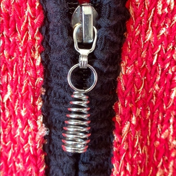 Vintage Fia Italia Hand loomed Full Zip Cardigan - Picture 6 of 7